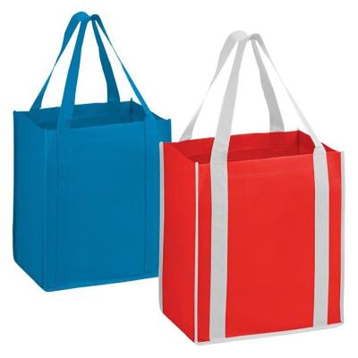 China 100% eco-friendly/lightweight promotional nonwoven non woven shopping bag/cheap grocery bags pp non woven carry bags for sale