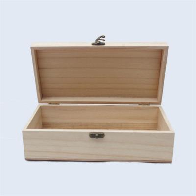 China Japanese type handmade lightweight paulownia wood box for sale for sale