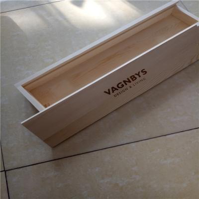 China Handmade Pine Champagne Saber Wooden Packing Box, Knife Wooden Box for sale