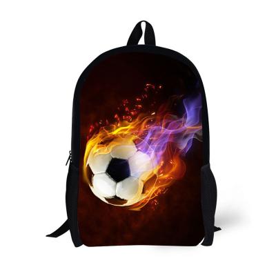 China DIY Print Sport Football Ice Hockey Printed Mochila Backpack School Bag For Boys for sale