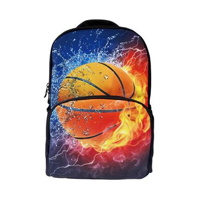 China Free Shipping Large Capacity School Backpack Cheap Bag With Basketball Baseball Football Soccer Bag for sale