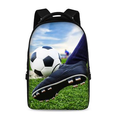 China Large Capacity Custom Design High School Backpack Basketball Football Backpack for sale