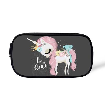 China Goods Back To School Unicorn Pencil Case Cute For Girls Stationery Set Pencil Pouch for sale