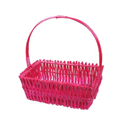 China Wholesale Fashion Sustainable Gift Baskets Fashion Handwork Empty Decors for sale