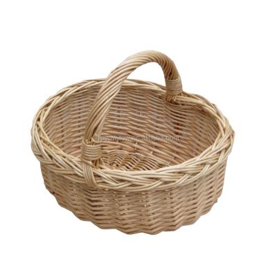 China Europe Small Wicker Basket Child's Size Mini Shopping Wicker Basket for sale