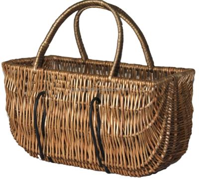 China China wholesale wicker shopping basket, bicycle basket, wicker basket for sale