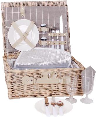 China picnic wicker basket for sale