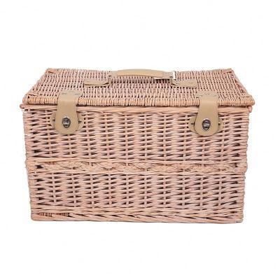 China Factory Viable Supplier Wholesale Cheap Empty Willow Baskets Picnic Baskets for sale