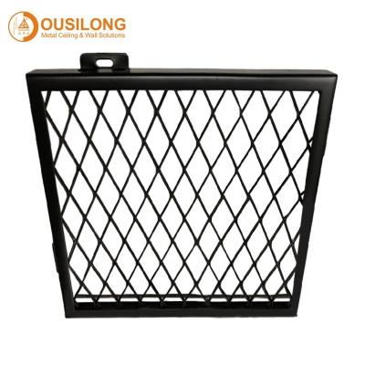 China Integrated Decorative Expanded Aluminum Ceilings Wall Panels Stretch Mesh Ceiling Panel for sale