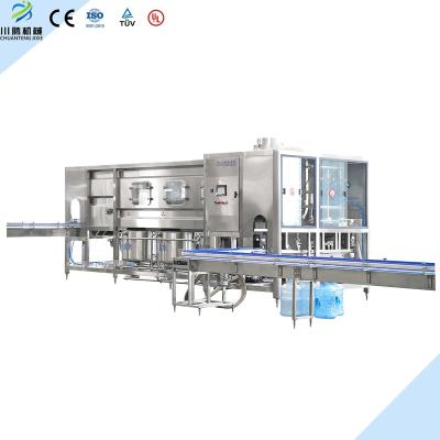 China New Design Automatic 600 Bottle Beverage Per Hour 5 Gallon Bottled Water Filling Machine for sale