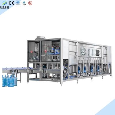 China Automatic Full Line 5 Gallon Stainless Steel Mineral Water Filling Beverage Machine for sale