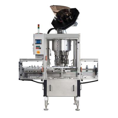 China Automatic high speed multi head ropp capper bottle oil food olive capping machine for sale