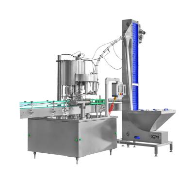 China Automatic High Speed ​​Food Bottle 200 Per Minute Rotary Screw Capping Machine for sale