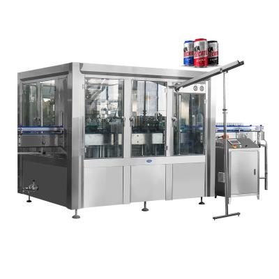 China Food China Manufacturer Automatic Beer Can Filling And Sealing Machine for sale