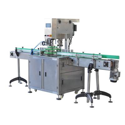 China Food Pet Cans Machine Automatic Single Head Pop Can Sealing Sealing Machine for sale