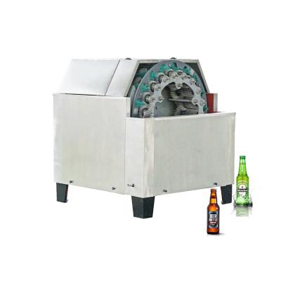 China Semi Automatic Glass Bottle Glass Bottle Label Remover Machine for sale