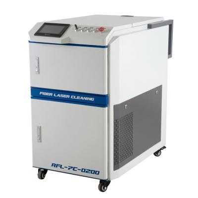 China PVC fiber laser cleaning machine with Raycus 1500w laser source for sale