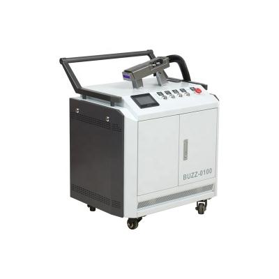 China Kuntai 100w Metal Laser Metal Cleaner Fiber Laser Cleaning Machine for Rust Paint Oil Dust for sale