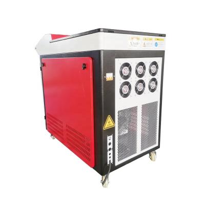 China Kuntai 2000W Metal Laser Metal Cleaner Fiber Laser Cleaning Machine for Rust Paint Oil Dust for sale