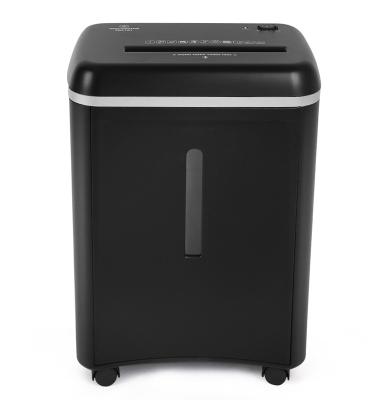 China Paper Shredder Machine 2X10 Mm 8 Sheets Micro-Cutting Home Office Shredder Black Paper Credit Cards For Sale Ultra Quiet Normal for sale