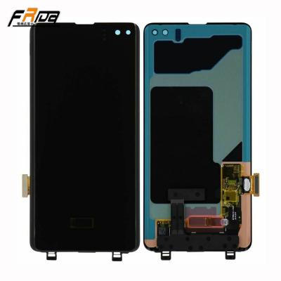 China Mobile lcd for samsung galaxy s10 plus 6.4 inch screen replace samsung s10+ lcd touch screen 6.4