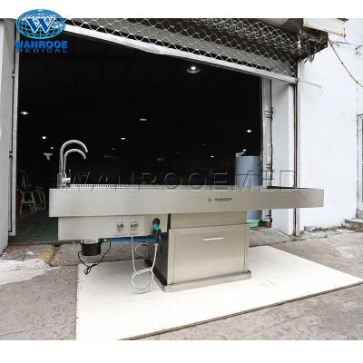 China Anatomy Funeral Funeral Autopsy Autopsy Corpse Dissection Embalming Table GA2003A2 for sale