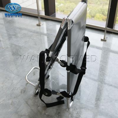 China American Style EA-1A5 Hospital Ambulance Medical Aluminum Folding Stretcher For Sale for sale