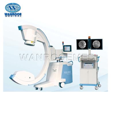 China PLX7200 High Frequency Medical CR System Metal C-arm Portable X-ray Machine Digital 100ma for sale