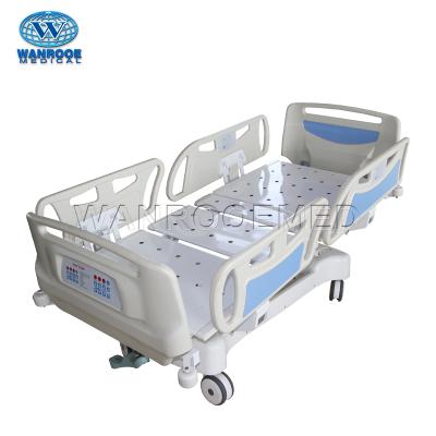 China BAE501E Cheap Electric Hospital Bed Column Structure Hospital Nursing Bed With Extension for sale