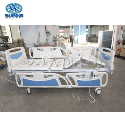 China BAE313 Commercial Metal Furniture Paralyzed Patient Care ICU 3 Cranks Electric Hospital Bed for sale