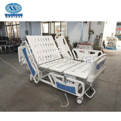 China BAE313 3 Function Metal Electric Height Adjustable ICU Hospital Patient Care Bed for sale