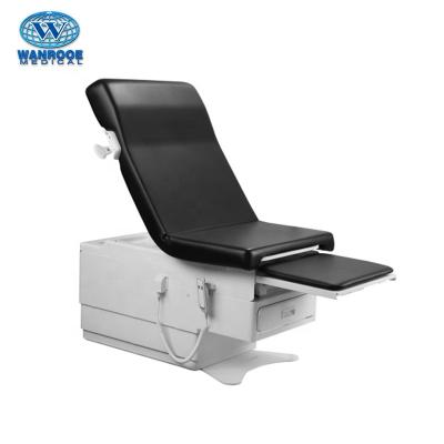 China Gynecological Exam Table Hospital Gyno Chair A-S106B Electric Gynecological Examination Chair Bed With Drawers for sale