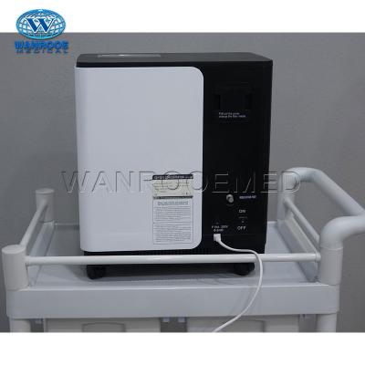 China Y007B-5W Medical Electric Portable 5L Oxygen Generator Concentrator Price For Home Use 38.5*25*44cm for sale