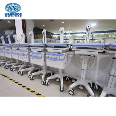 China BWT-001N1 Contemporary Clinical Nursing Cart ABS Mobile Medical Cart With Wheels for sale