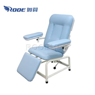 China BXS105 Contemporary Medical Phlebotomy Dispenser Chair Adjustable Blood Donation Drawing Sofa Chair for sale