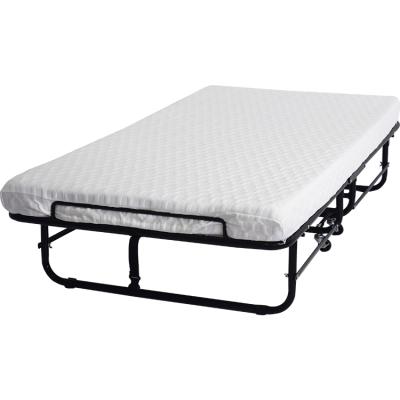 China Best Latest Design Iron Steel Metal Guest Cheap Price Collapsible Collapsible Folding Rollaway Bed for sale