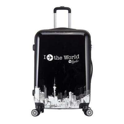 China Long Distance Travel Customized Copy i Fly World Suitcase Airport Travel Design Luggage Trolley Luggagecabbin Baggage for sale