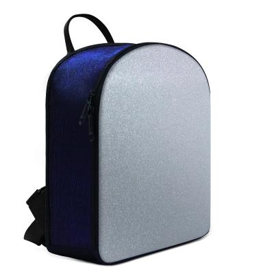 China Newest Trend Waterproof Phone WIFI Management Software Editing Smart LED Screen Backpack With Hidden LED Display for sale