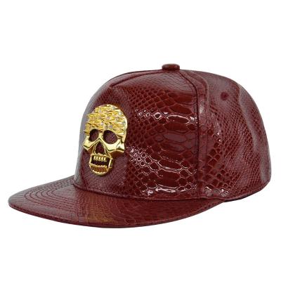 China Hot-selling Cheap Snapback Hip-Hop Waterproof Flat Panel Hat 5-Brim Simple Unstructured Hat for sale