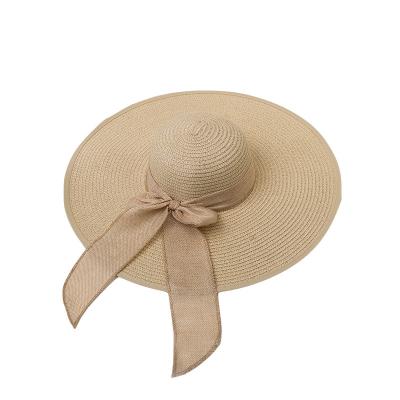 China Fashion Beach Floppy Hat\Wholesale Custom Made Summer Comfortable\Durable With Logo Women Large Panama Straw Hats for sale