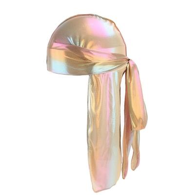 China Multifunctional Custom Logo High Quality Bape Men Luxury Silk Vendor For Women Designer Durags And Satin Design Durag Hood Set for sale