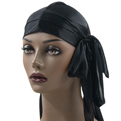 China Multifunctional Sellers Sell Custom Matching Single Hoods And Designer Famous Silky For Mens Durags Brands Wholesale Silk Bandana Durag Hat for sale