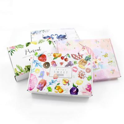 China Fruit Cookies Candy Chocolate Packaging Gift Paper Box Recyclable Dry Food Packing Box for sale