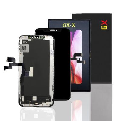 China 100% original GX JK ZY RJ HY mobile phone lcd display screen for iphone X lcd touch screen for iphone 11promax gx for d screen iPhone X LCD for sale