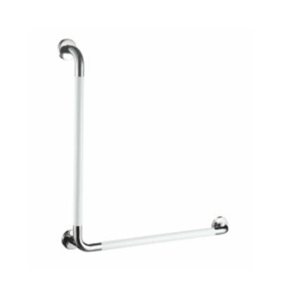 China Modern Factory Directly Wholesale Popular YJL 304 SS L Shape Shower Bathroom Toilet Grab Bar for sale