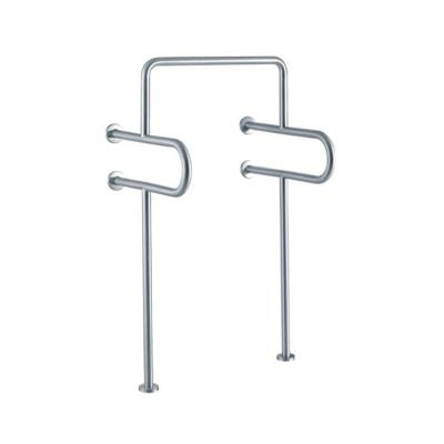 China YJL New Modern Type Equipment Safety Stainless Steel Toilet Urinal Unhindered Grab Bar 600*550*1200Mm for sale