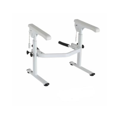 China YJL Modern Adjustable Toilet Safety Frame With Armrest For Elderly And Disabled People for sale