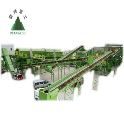 China Waste Sorting Plant Automatic Urban Auger Recycling Solid Waste Municipal Waste Sorters To Match MSW for sale