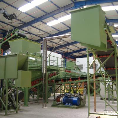 China Automatic MSW Solid Waste Municipal Solid Waste Sorting Line / Environmental Less Labor Garbage Sorting for sale