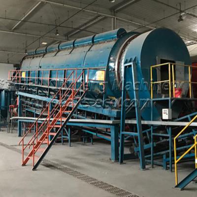 China Municipal Solid Waste Solid Waste To Plant Sorter Equipment Line for sale